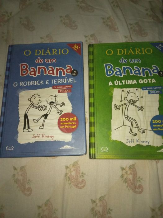 Vendo livros "um dia de um banana"