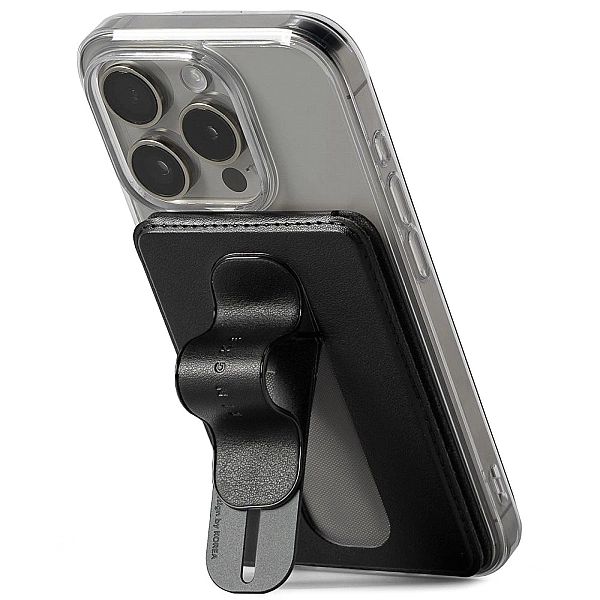 Etui Ringke Wallet Slide Grip MagSafe - czarne