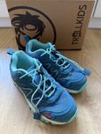 Trollkids Sandefjord Hiker Low Buty trekkingowe (teal/glacier green)