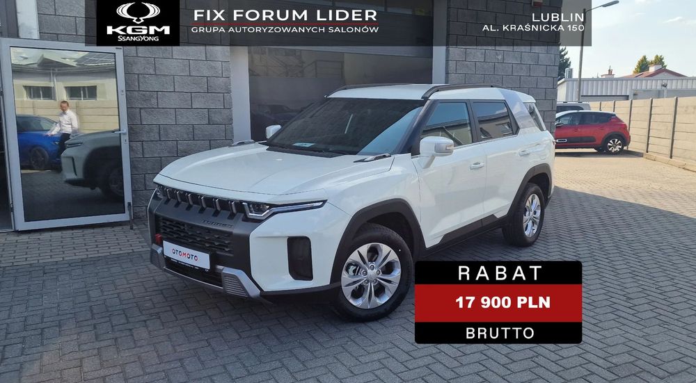SsangYong/KGM Torres JOY, Grzane Fotele, Kierownica, Kredyt 50/50 0%, LPG za 0 zł, Nowy