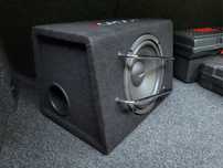 Subwoofer AKTYWNY ze wzmacniaczem (Tuba basowa skrzynia)