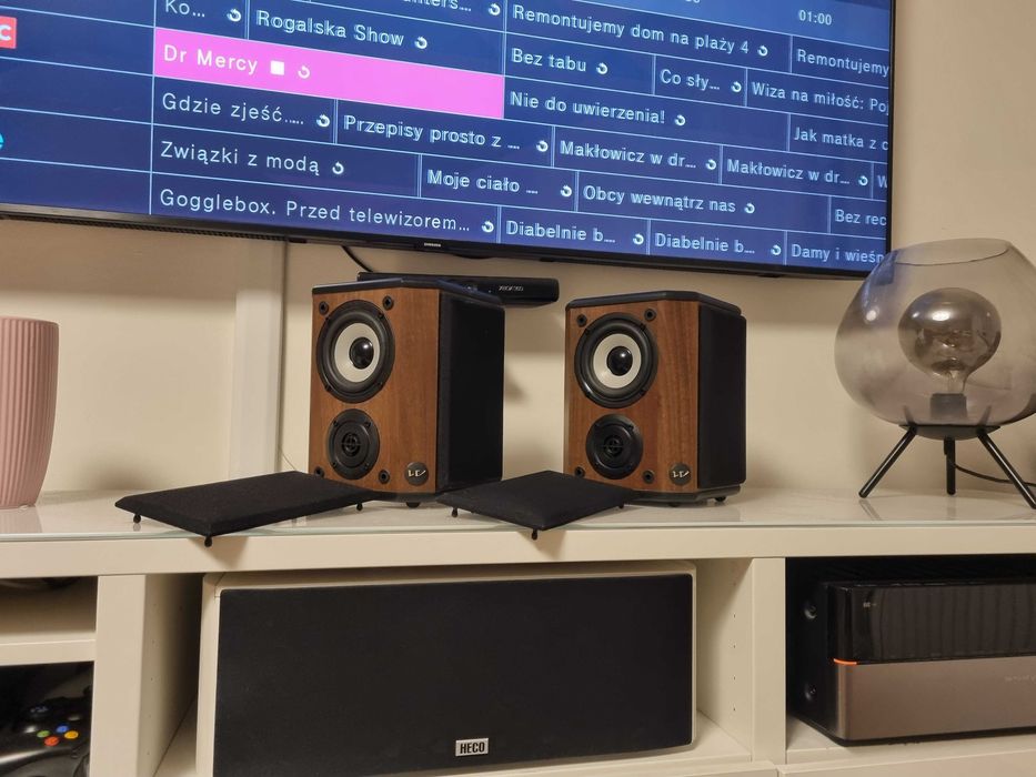 OKAZJA Glosniki Wharfedale bipolarne surround Crystal wh kino stereo