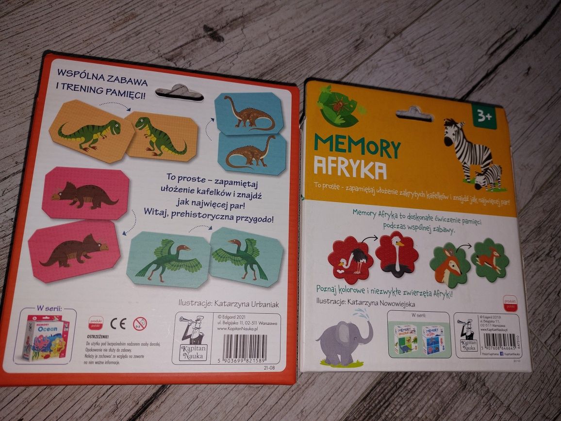 Gra Memory Kapitan Nauka