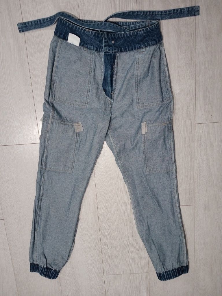 Bojówki damskie jeansy