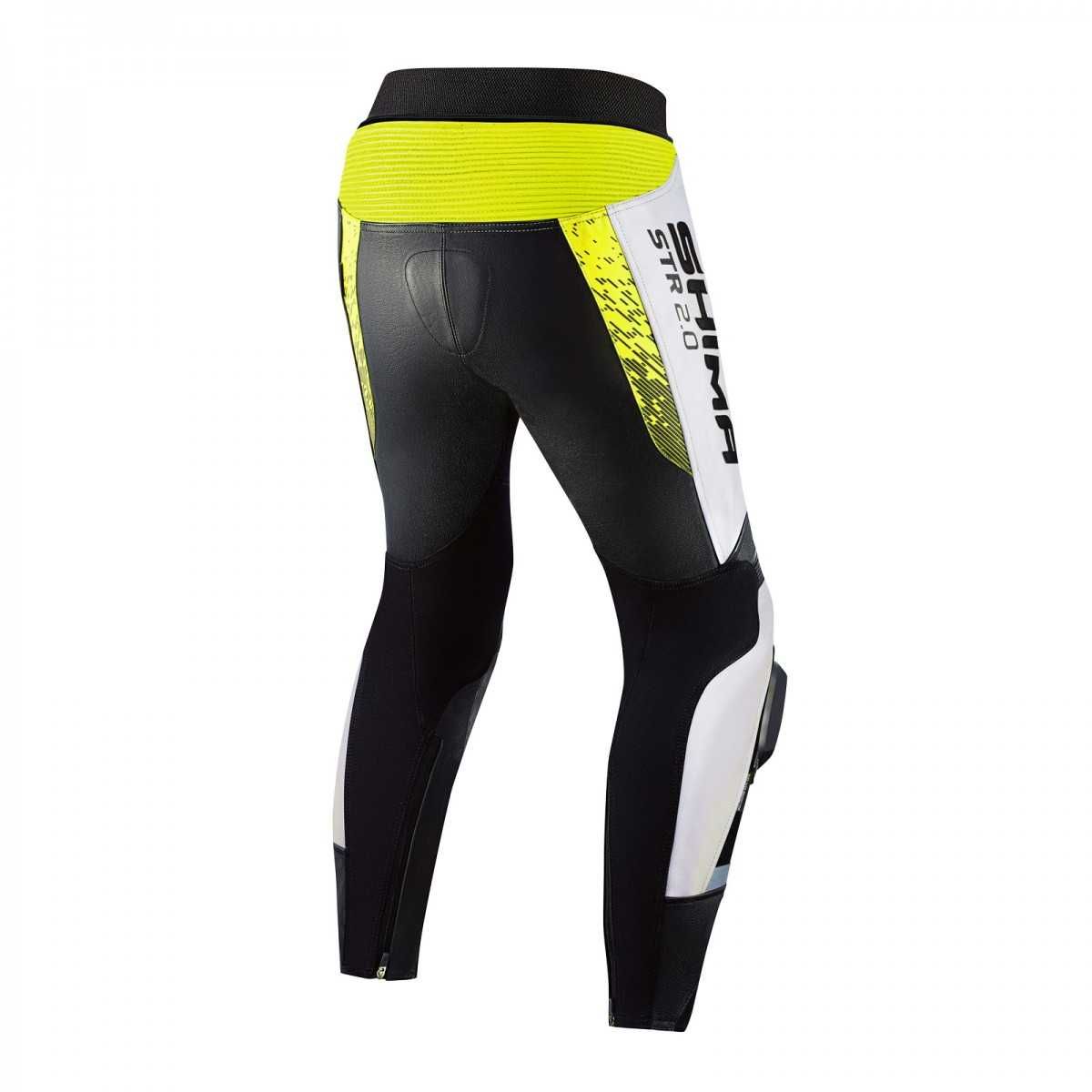 Spodnie skórzane Shima STR 2.0 Pant fluo rozm.56