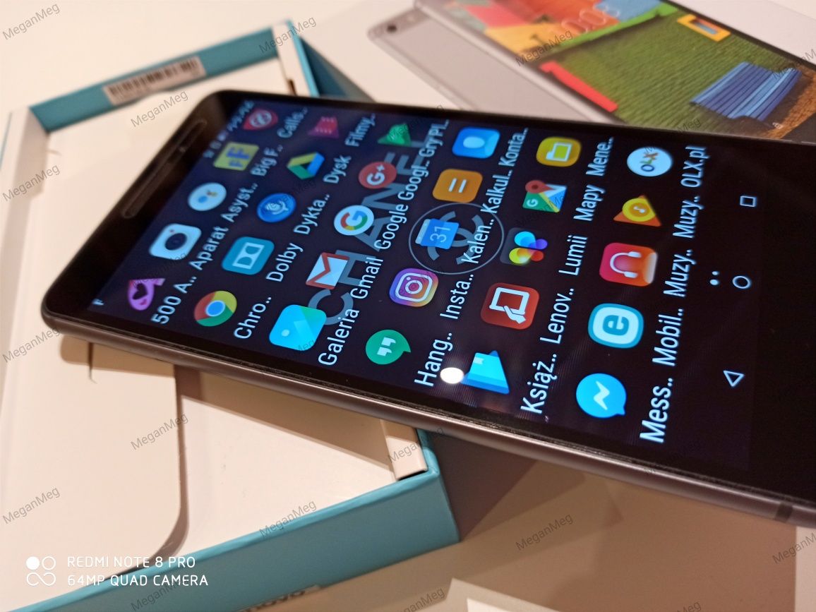 Lenovo Phab Plus PB1-770M 6.8" dual SIM smartfon tablet