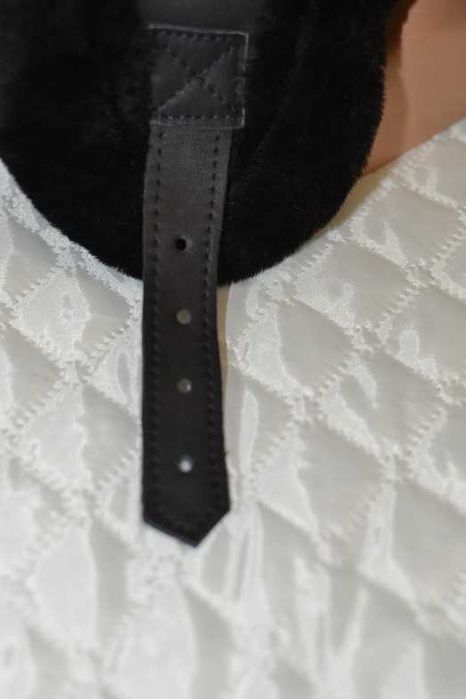 Czapka Zimowa-Pilotka ,Uszatka -Skóra Owcza Naturalna