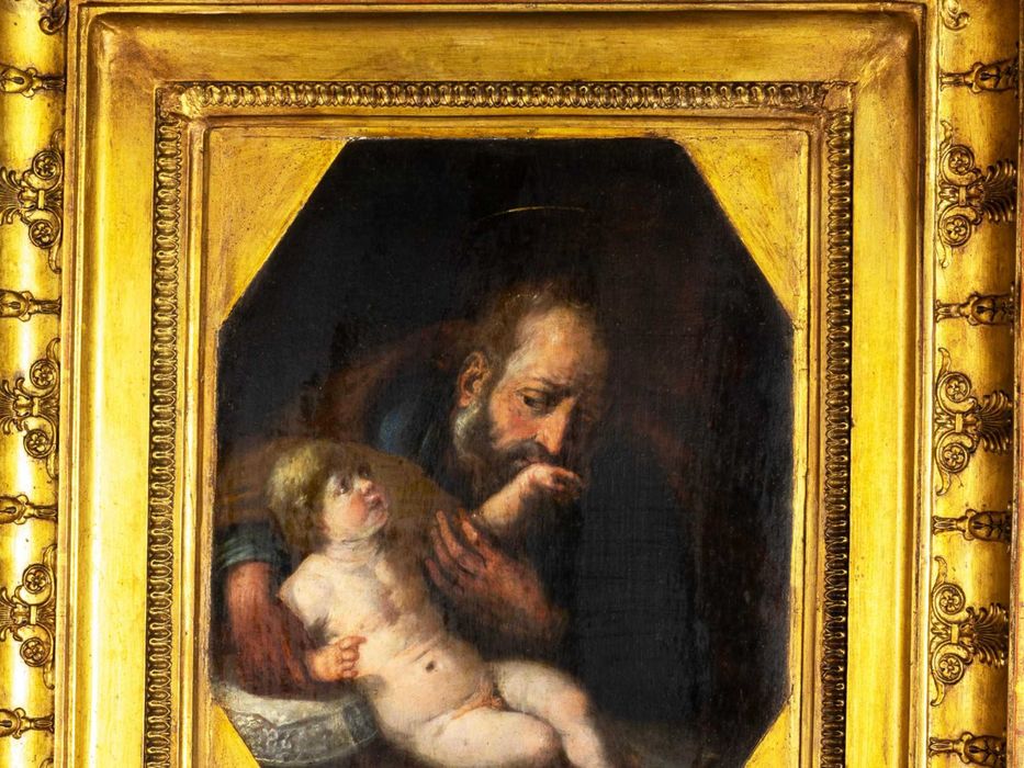 Pintura José Menino Jesus Arte Sacra | século XVII