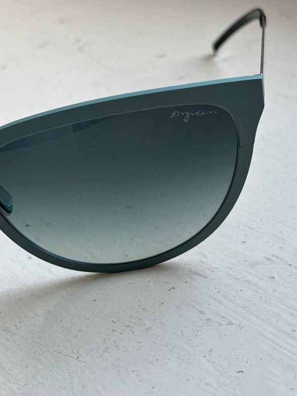 Tytanowe okulary  handmade Orgreen typu "kocie Oczy". Made in Japan