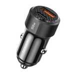 Ładowarka Samochodowa do Zapalniczki Auta USB-A/C Toocki 50W