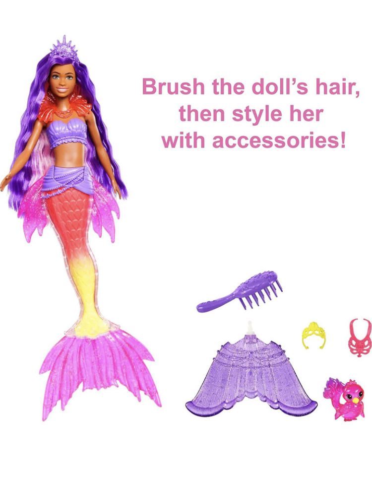 Barbie Mermaid Brooklyn , русалка барби Бруклин с питомцем