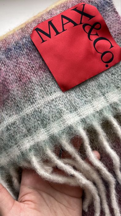 Вовняний мохеровий шарф від бренду Max & Co Max Mara оригінал
