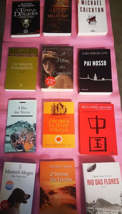 Pack 12 livros ficção