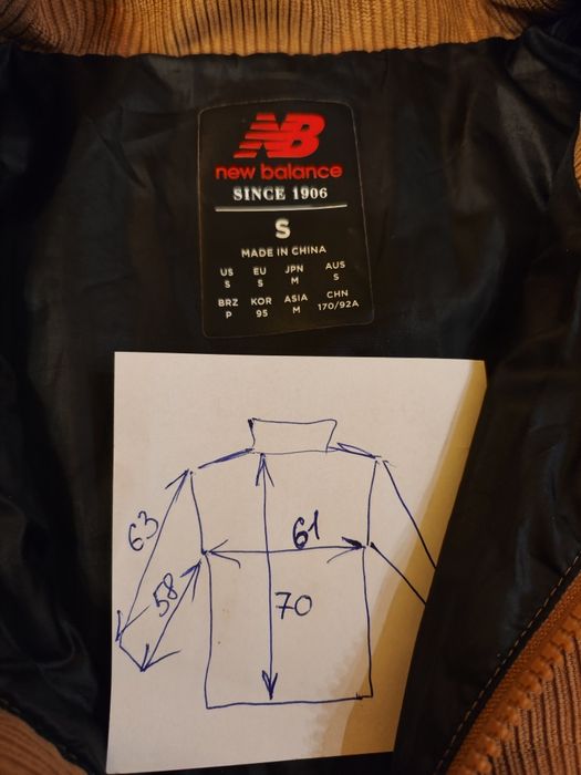Kurtka dla chłopaka New balance rozmiar S Nowa