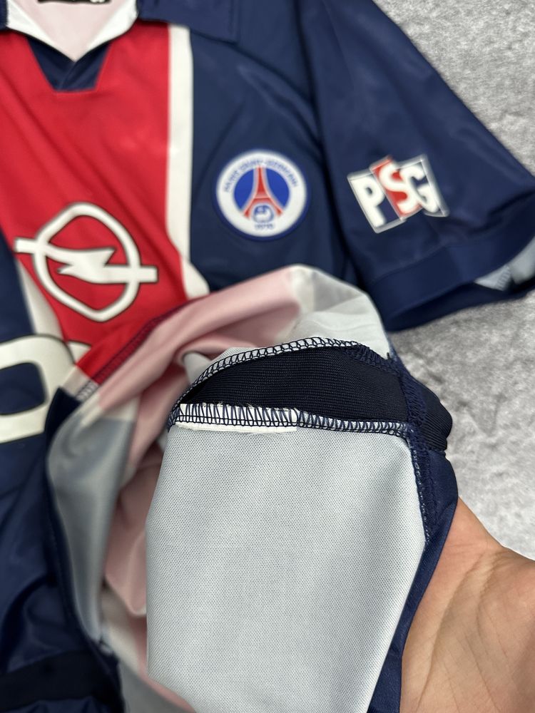 Size L) Psg Nike 2001-2002 Paris Saint Футбольна Джерси Футболка