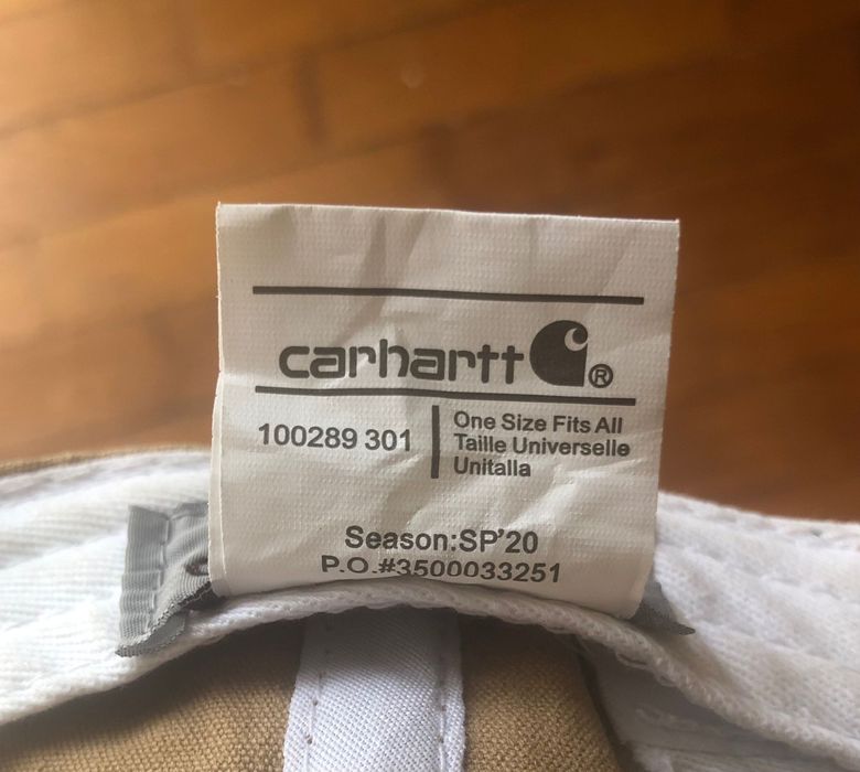 Chapéu/boné carhartt