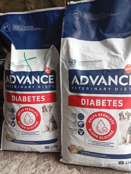 Ração Advance veterinário dieta para diabetes
