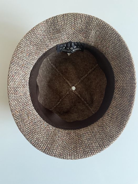 Вінтажний капелюх шляпа панама kangol з твіду та вовни англія