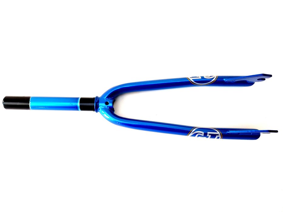 Nowy Lekki Widelec NOS GT Cr-Mo Racing BMX 1 1/8" 20" Niebieski