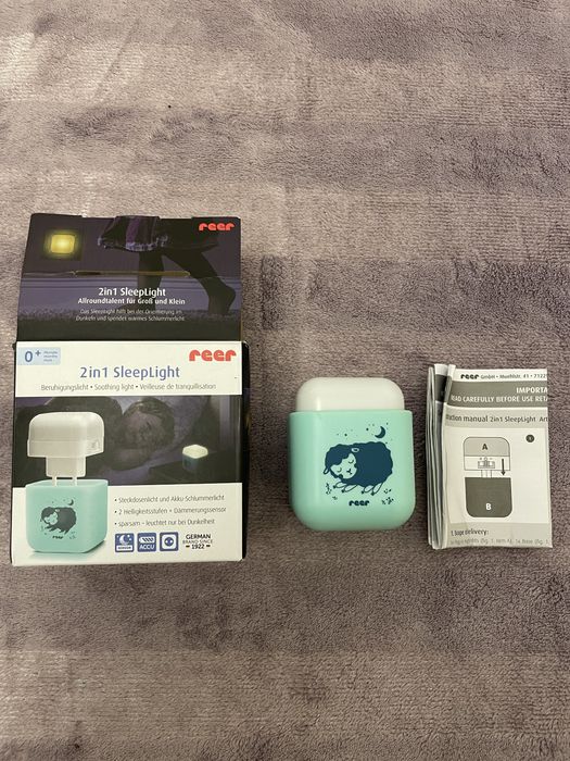 Lampki nocne dla dzieci Reer z czujnikiem zmierzchu 3 szt. - okazja!