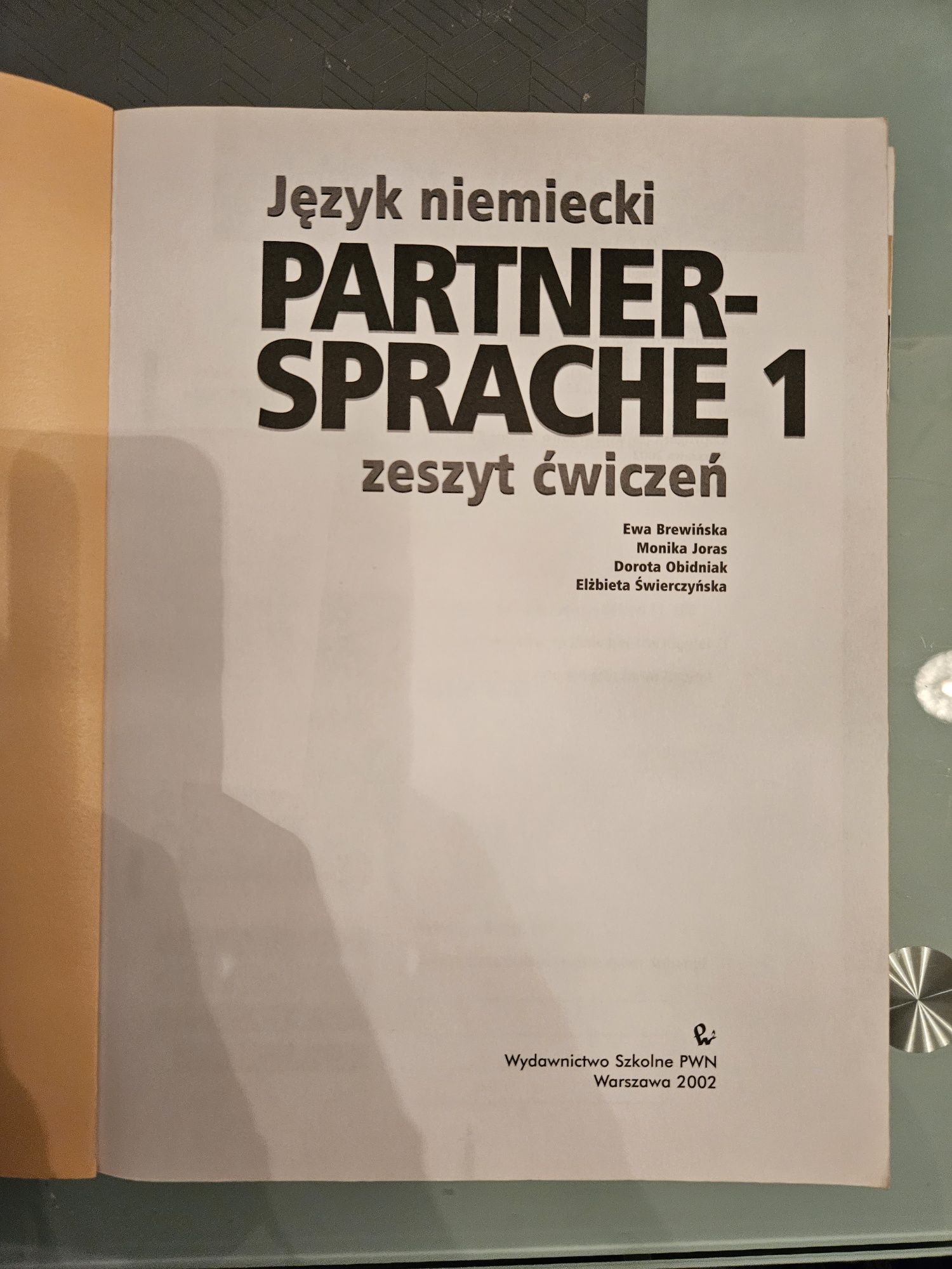 Partnersprache 1 - podręcznik + ćwiczenia - NIEMIECKI!