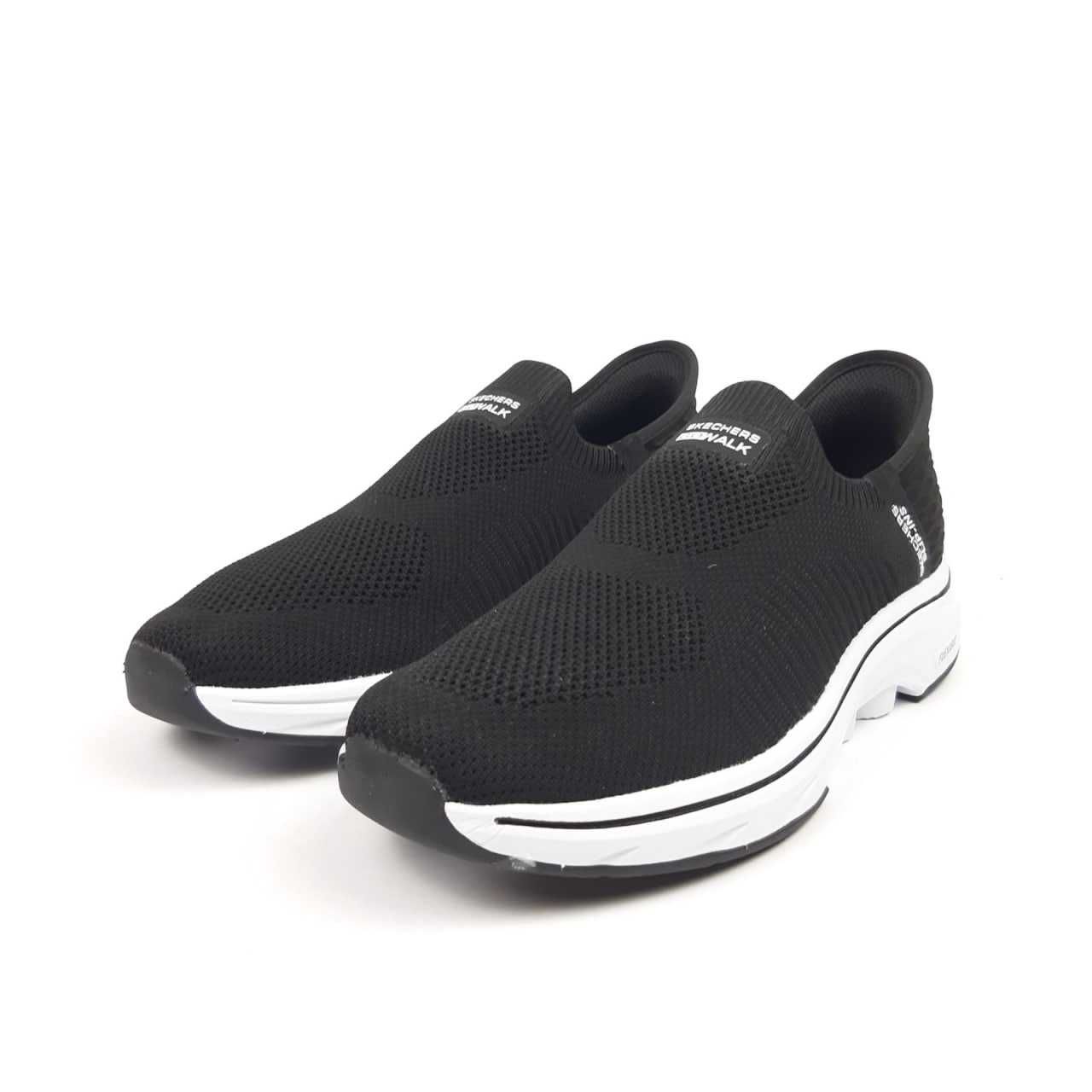 Чоловічі кросівки Skechers Slip-INS GO WALK чорні з білим 11538 ЗНИЖА