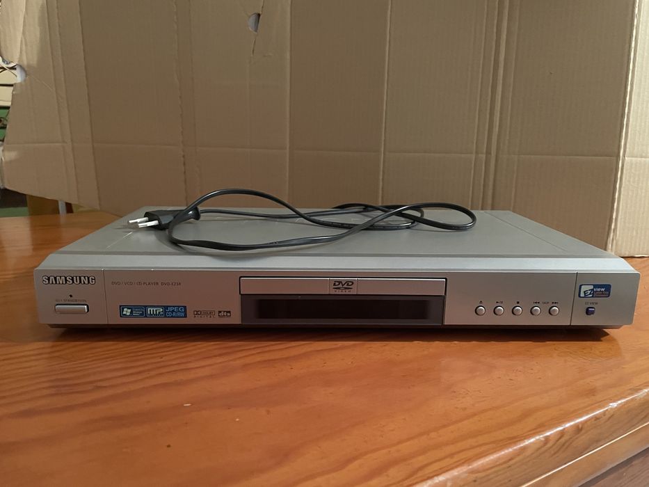 DVD Samsung para filmes e musica