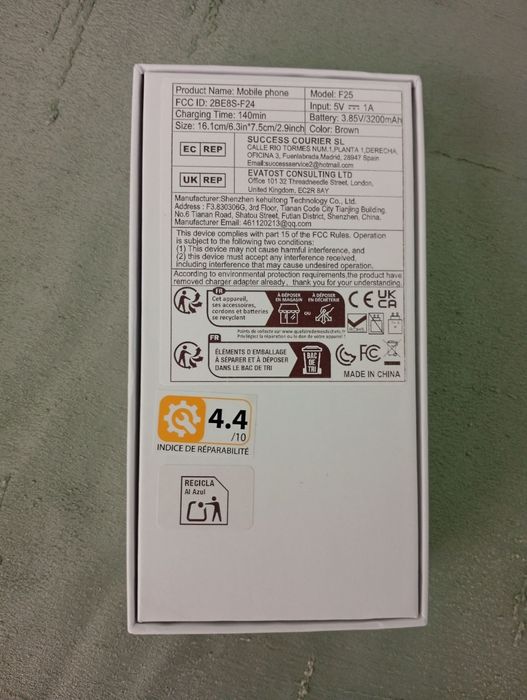 Смартфон F25 2*32GB