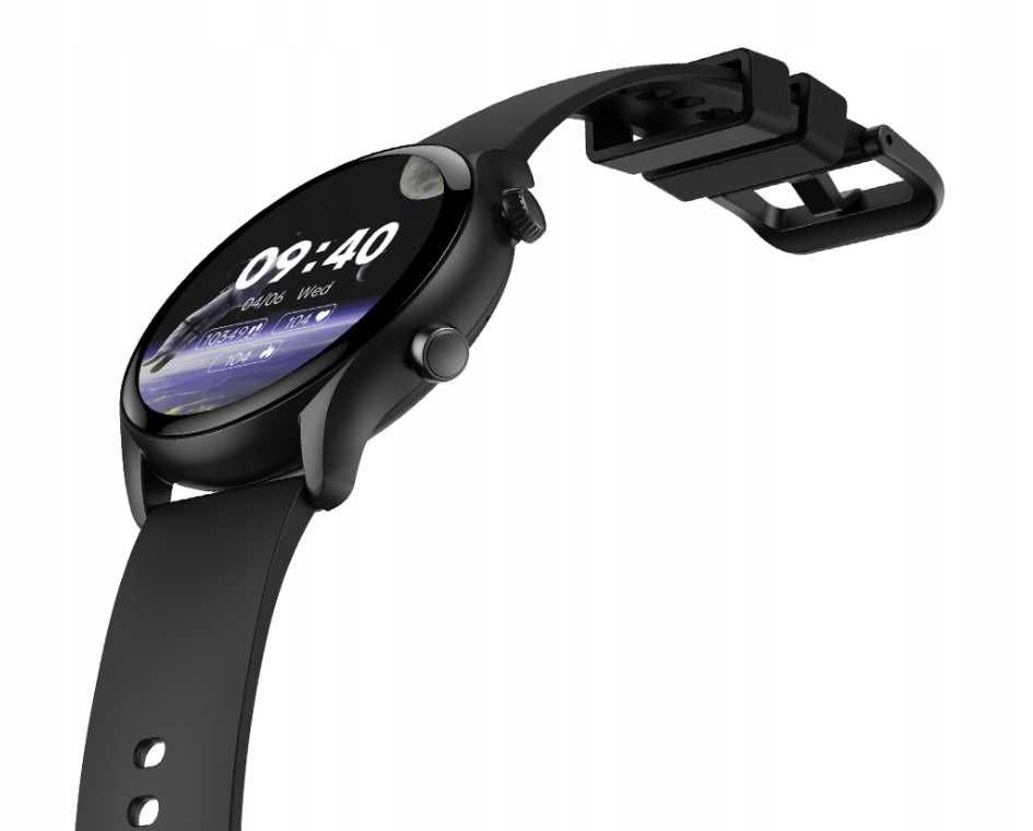 Super Smartwatch Zegarek Zeblaze BTALK 3 PLUS Black Czarny