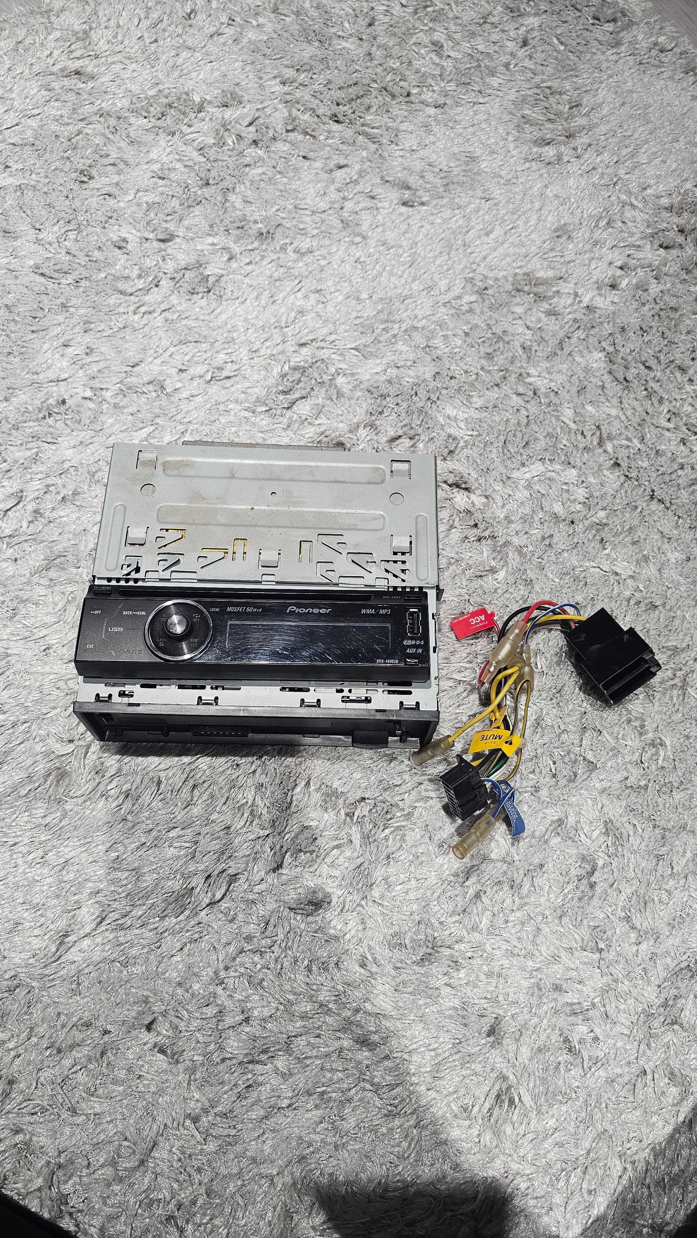 radio carro pioneer deh 4000ub - ler descrição