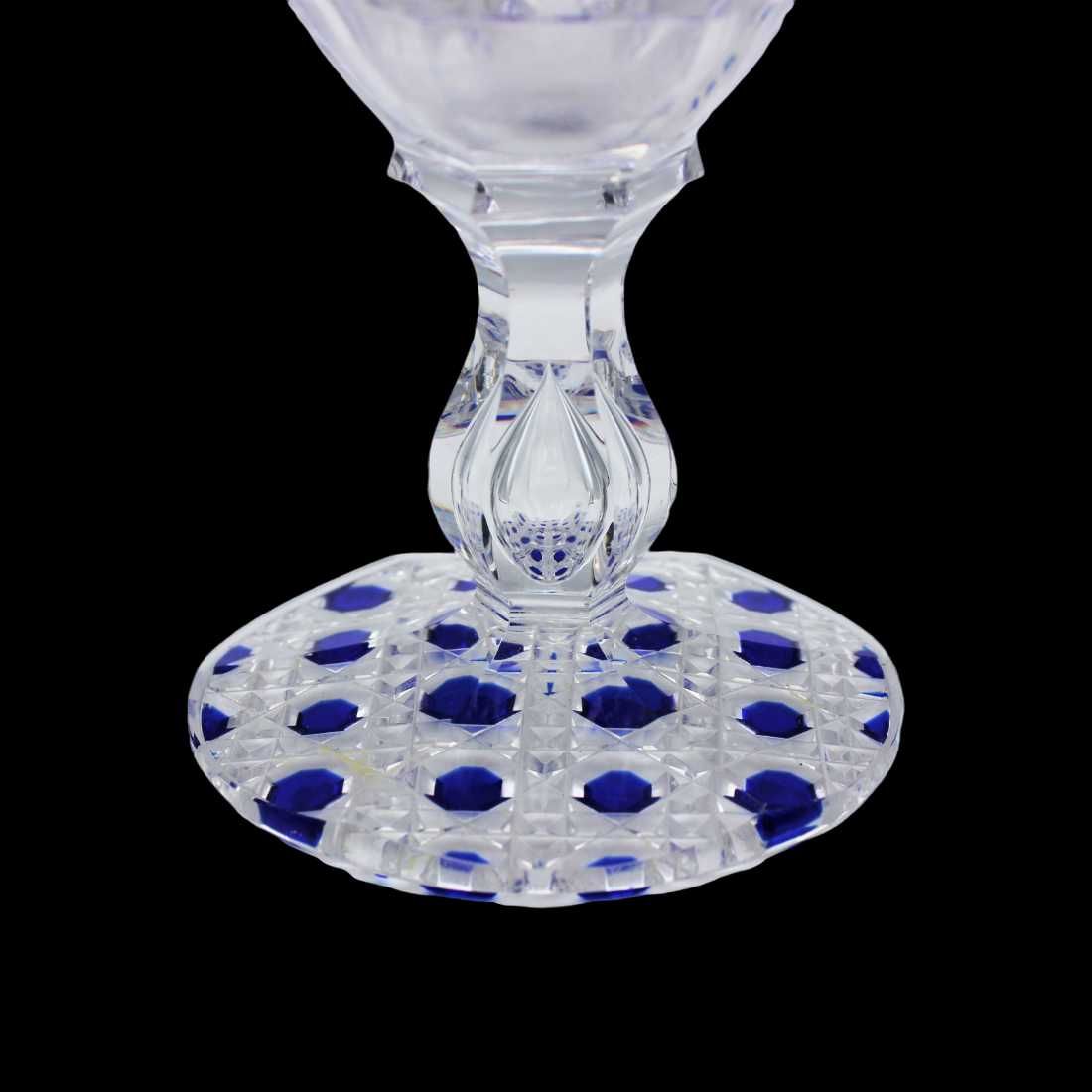 Copo de Pé Alto em Cristal Baccarat