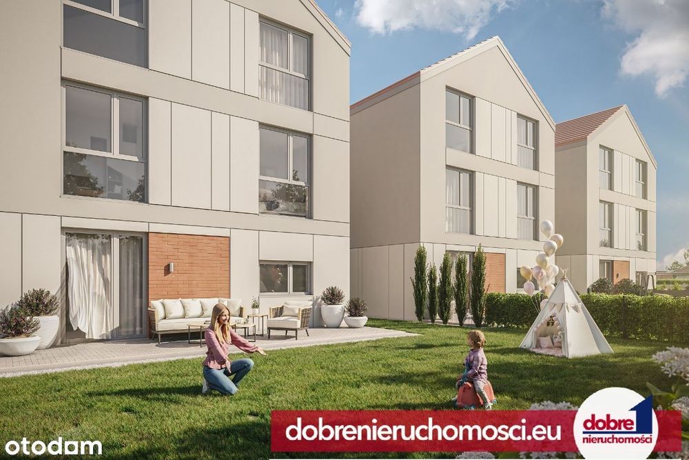 Dom z tarasem +ogród+ 2 miejsca postojowe Osielsko