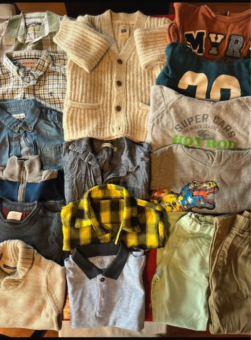 Lote Conjunto 25 peças Roupa Criança 3-4 anos casaco quente inverno