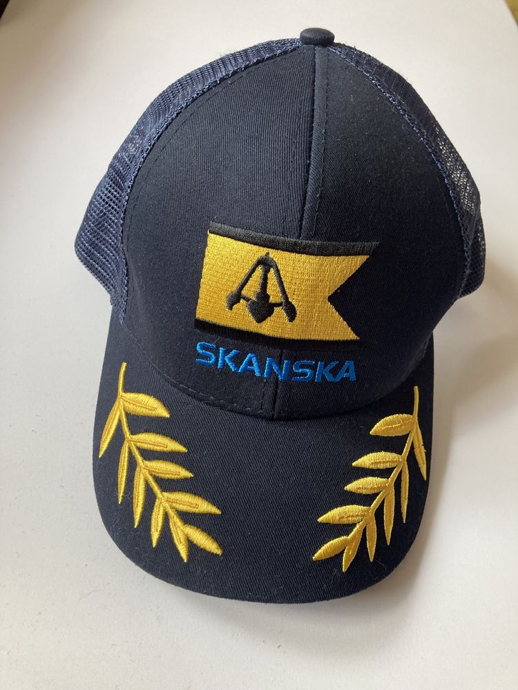 Kaszkietówka granatowa Skanska
