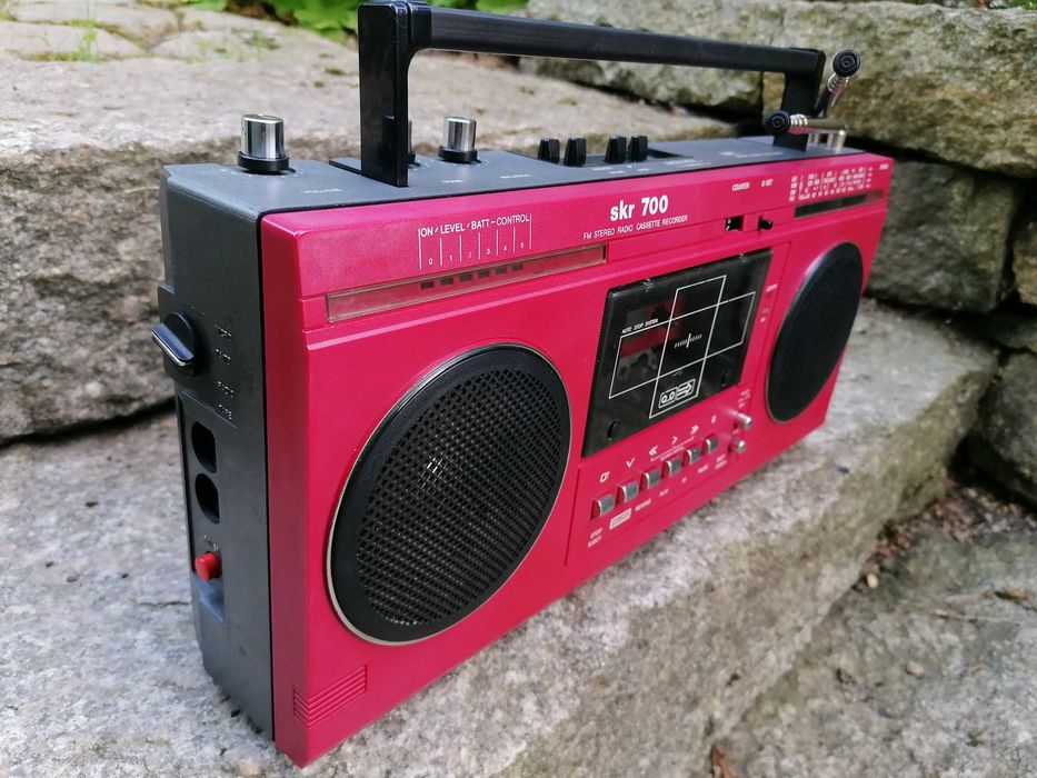 RFT SKR 700 Radiomagnetofon  Boombox UNITRA RMS-817 PRL 1985