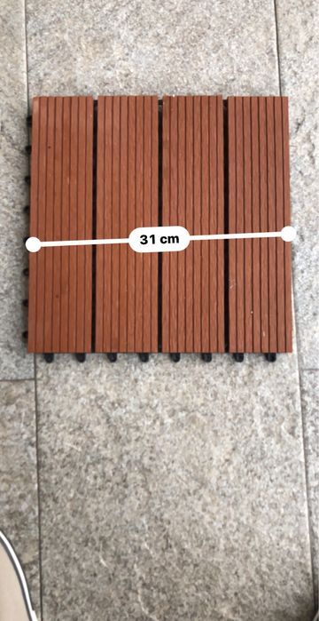 Vendo 10 estrados 30x30