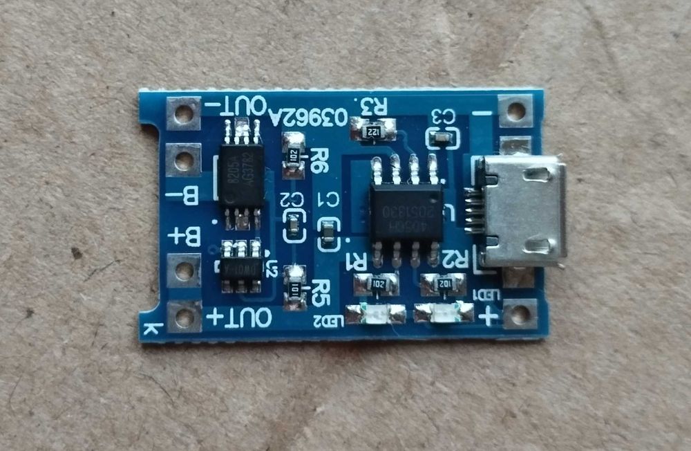 Зарядна плата контроллер заряда модуль TP4056