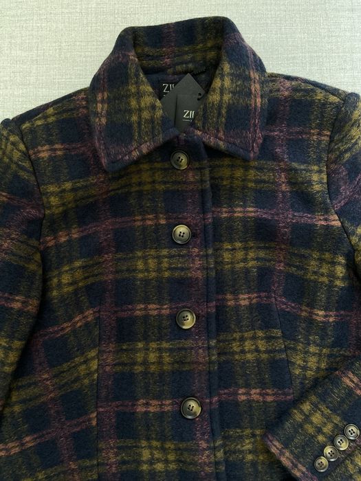 Пальто ZILCH "Checker Navy"