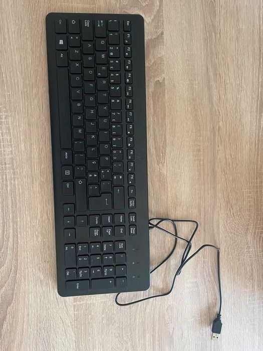 Teclado HP português com fio