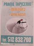 Pranie tapicerki meblowej