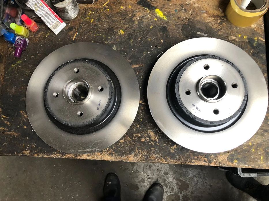 RENAULT MEGANE III 3 DISCOS TRAVÃO TRAS - Z550