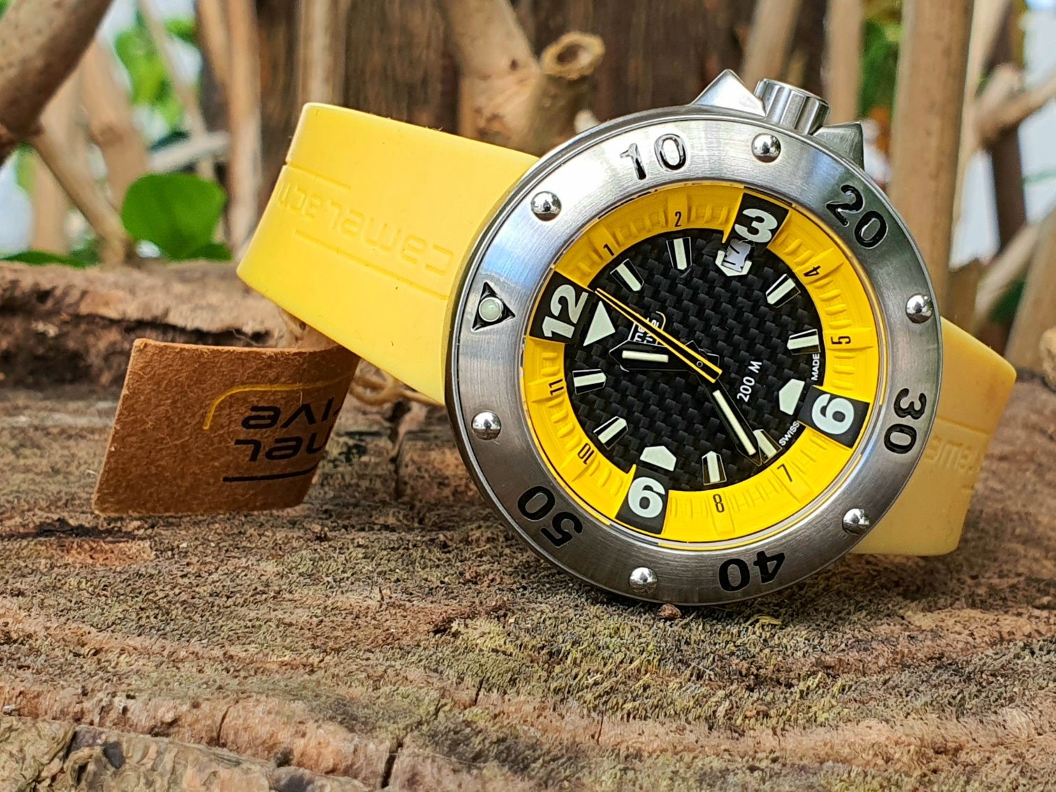 Relógio Camel Trophy Quartz série limitada Yellow