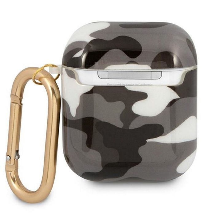 Guess Etui Do Airpods Gua2Ucamg Czarne Camo Collection