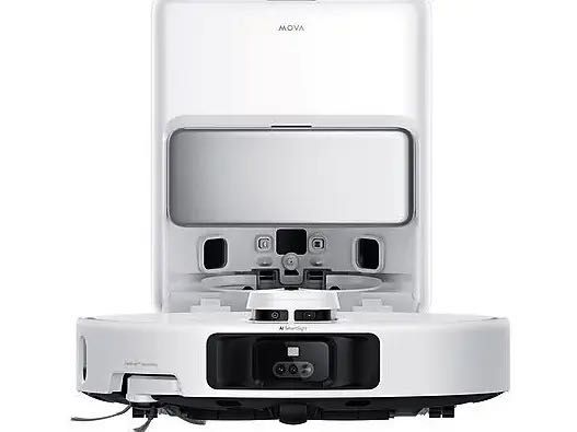 Робот - пилосос Dreame MOVA P50  Ultra з паровою станцією 19 000 Па