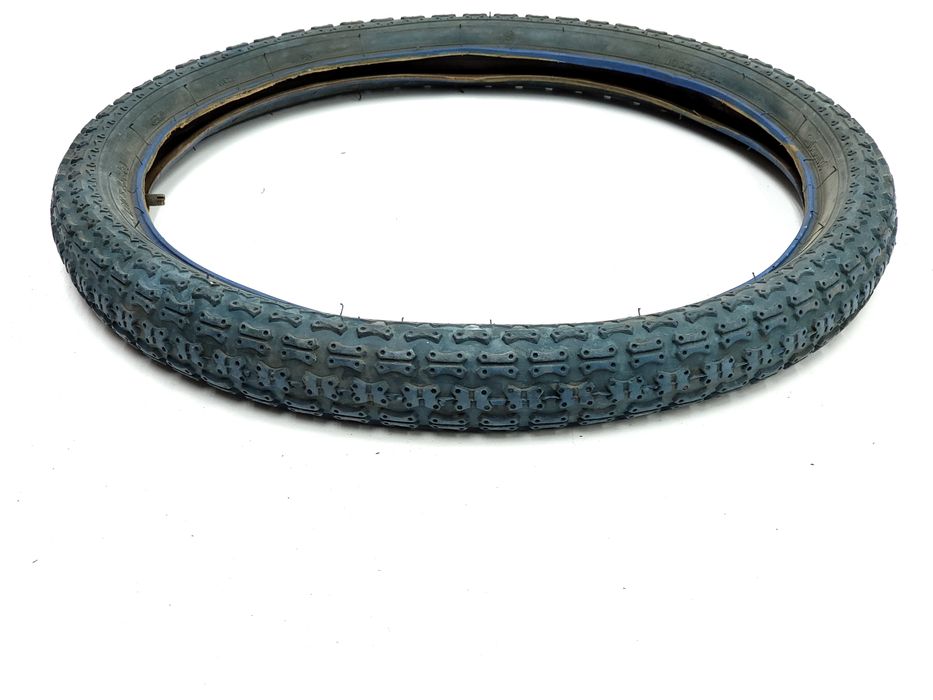 Opona Stomil Motylek 20x2,125 niebieska 1996 rok Romet BMX American