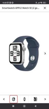 Apple watch SE gen 2 40mm blue