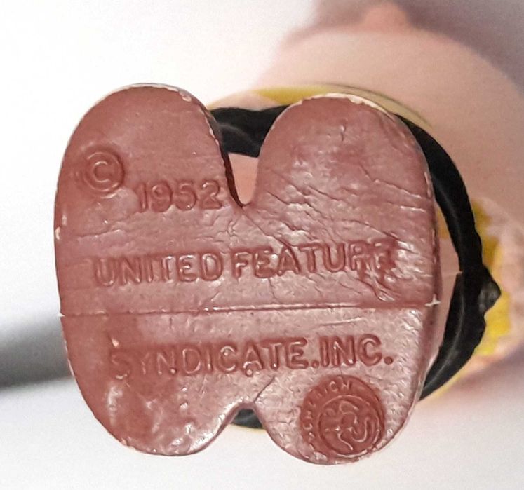 Boneco "Linus" da Peanuts em PVC - 1952 United Feature