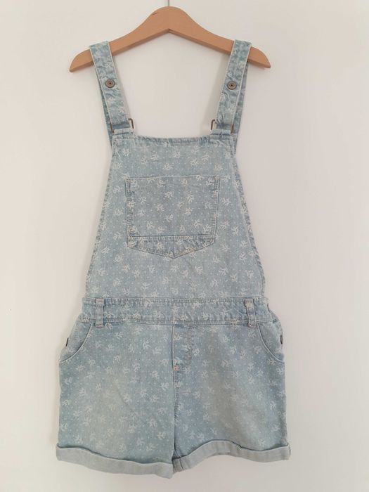 Macacão calção de ganga da Verbaudet (12 anos)