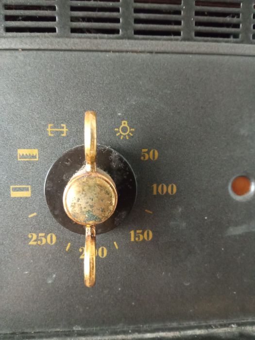 Forno smeg antigo a funcionar