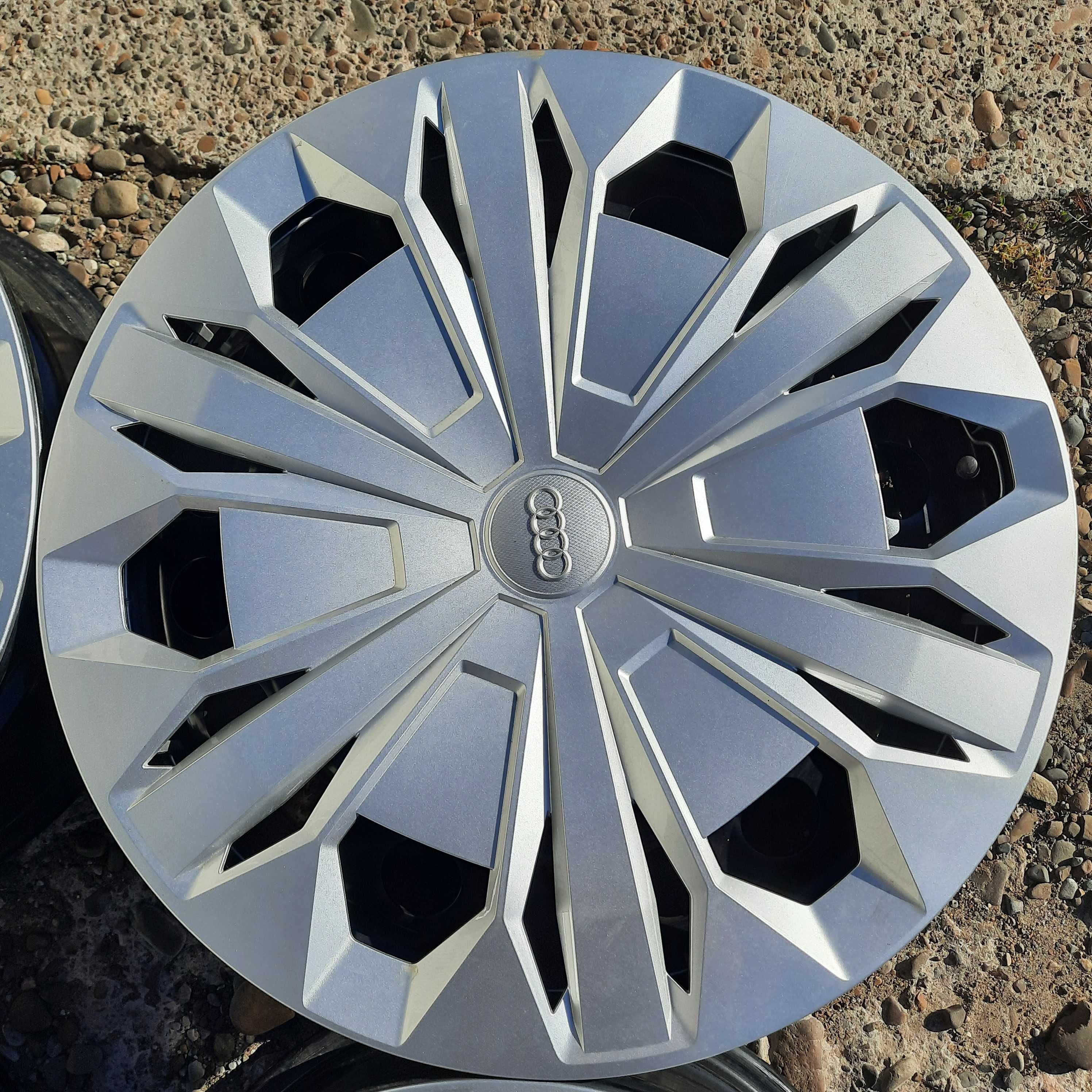 Диски железные с колпаками R17 5x112 Volkswagen Tiguan Audi Q3 4шт.